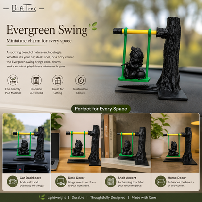 Evergreen Swing Hanging Decor