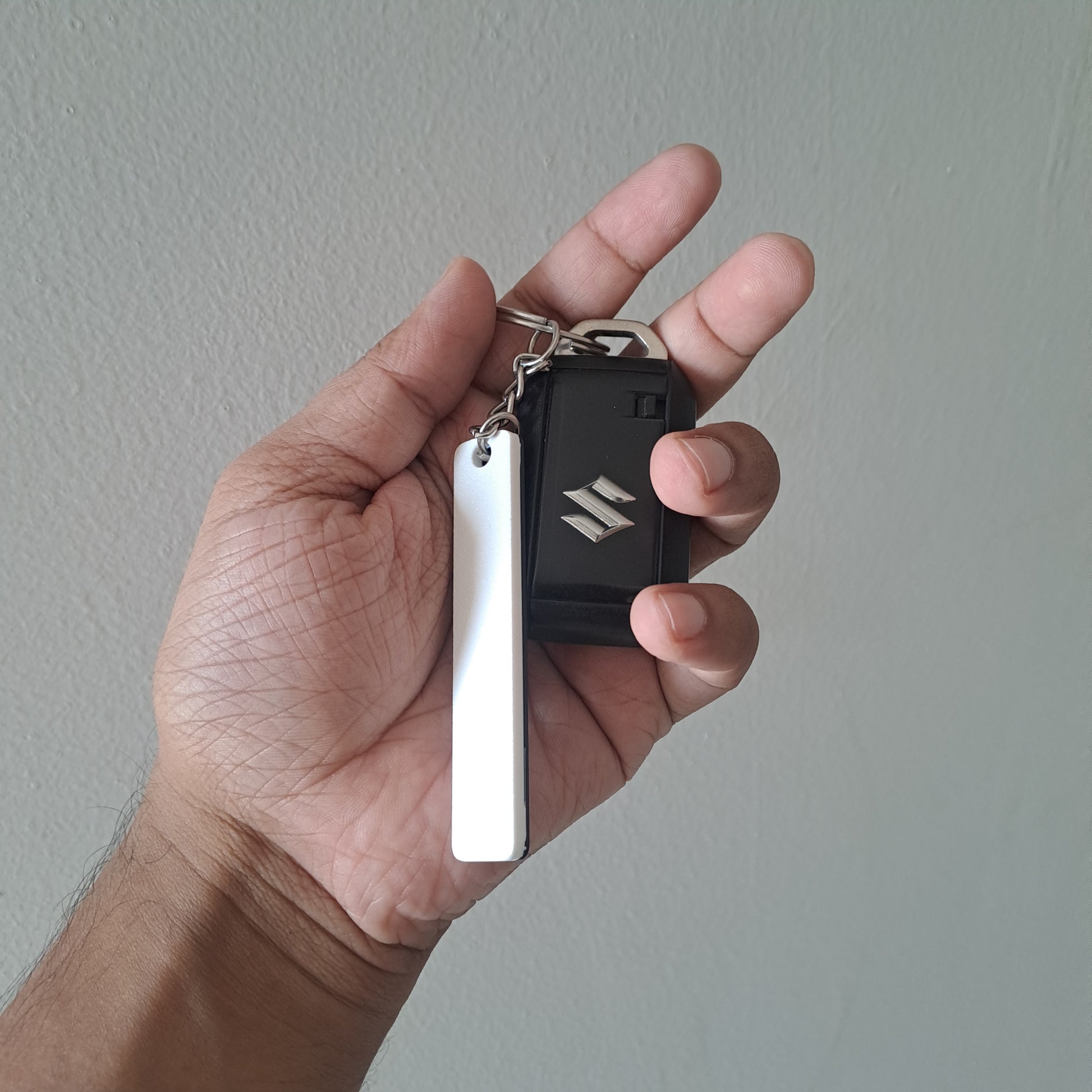 Custom Vehicle Number Plate Keychain