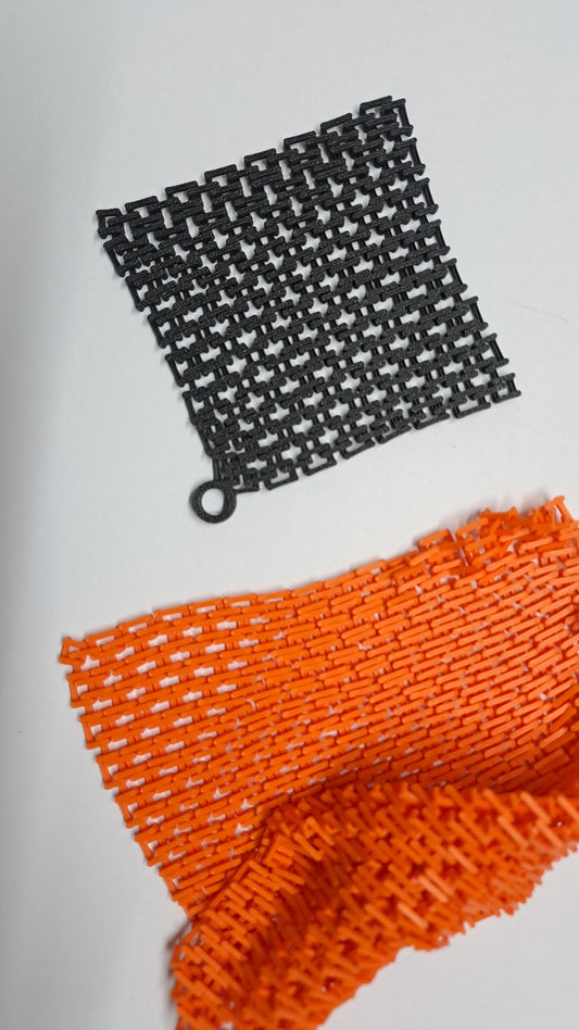 Pocket Fabric Fidget | Flexible 3D Printed PLA Fabric